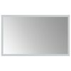 vidaXL LED Badkamer Spiegel Transparant 50 x 30 cm gehard glas