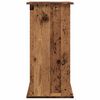 vidaXL Aquariumstandaard 81x36x73 cm bewerkt hout oud houtkleurig