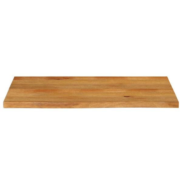 vidaXL Tafelblad met natuurlijke rand 120x60x2,5 cm massief mangohout