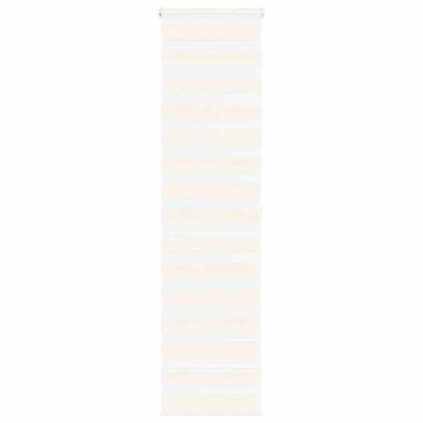 vidaXL Zebra rolgordijn 55x200 cm stofbreedte 50,9 cm marmerbeige