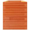 vidaXL Plantenbak 110x40x49,5 cm massief grenenhout wasbruin