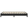 vidaXL Bedframe zonder matras 120x190 cm fluweel zwart