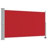 vidaXL Tuinscherm uittrekbaar 140x300 cm rood