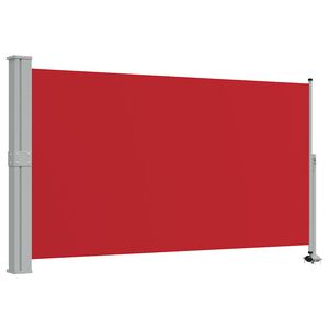 vidaXL Tuinscherm uittrekbaar 140x300 cm rood