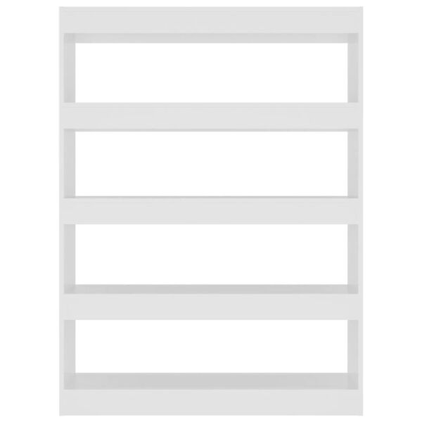 vidaXL Boekenkast/kamerscherm 100x30x135 wit