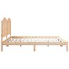 vidaXL Bedframe extra lang zonder matras massief hout 200x220 cm