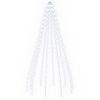 vidaXL Kerstlampjes 210 LED's Koel wit 210 cm