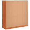 vidaXL Boekenkast Wasbruin 104 x 33 x 110 cm Massief grenenhout