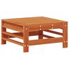 vidaXL Tuin loungeset 5 pcs Wasbruin Massief grenenhout