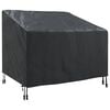 vidaXL Tuinstoelhoes Zwart 96 x 79 x 74 cm 210D Oxford Stof