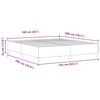 vidaXL Boxspringbed Grijs groen 160 x 200 cm Fluweel