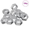vidaXL Zeshoekige Moer 23377 pcs Zilver Metaal
