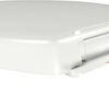 vidaXL Toiletbril soft-close met quick-release ontwerp wit
