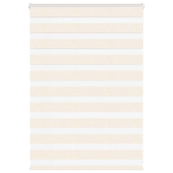 vidaXL Zebra rolgordijn 95x100 cm stofbreedte 90,9 cm marmerbeige
