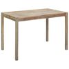 vidaXL Eettafel 120x70x75 cm massief acaciahout