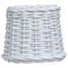 vidaXL Lampenkap 25x17 cm wicker wit