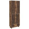 vidaXL Kastenset 2 st Oud hout Bewerkt hout