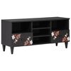 vidaXL Opslagkasten Multikleur 100 x 33,5 x 46 cm Massief Mango Hout