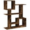vidaXL Kamerscherm / boekenkast 92x29x112 cm hout gerookt eiken
