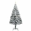 vidaXL Kerstboom met 300 LED met standaard Wit 300 cm PVC