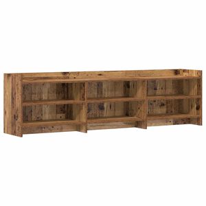 vidaXL TV-kast 168 x 33 x 47 cm Oud hout Bewerkt hout
