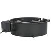 vidaXL BBQ rotisserie ring 47 cm zwart