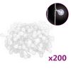 vidaXL Lichtsnoer met 200 LED's 8 functies koudwit 20 m