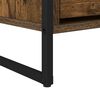 vidaXL TV-kast met lade Rook Eik 100 x 36 x 49,5 cm Bewerkt hout