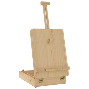 vidaXL Tafelezel 27x43x68 cm massief grenenhout