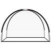 vidaXL Golftrainingsnet 300x150x210 cm polyester zwart