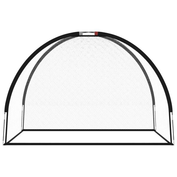 vidaXL Golftrainingsnet 300x150x210 cm polyester zwart