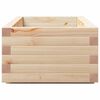 vidaXL Plantenbak 110x40x26,5 cm massief grenenhout