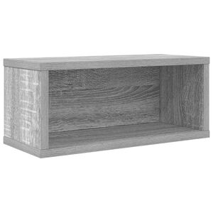 vidaXL CD Opslag Rek Grijs Sonoma 40 x 17 x 17 cm Bewerkt hout