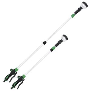 vidaXL Spuitlans telescopisch met 10 patronen van 75-110 cm