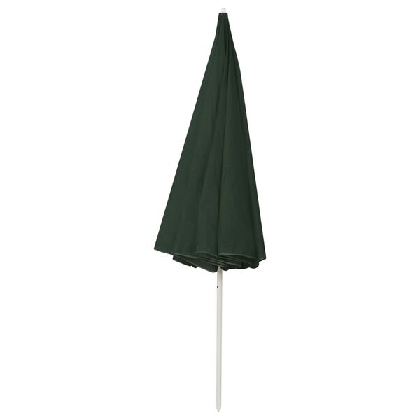 vidaXL Strandparasol 300 cm groen