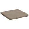 vidaXL Zitkussens 4 pcs Taupe 40 x 40 x 3 cm Microvezel Stof