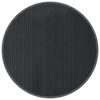 vidaXL Vloerkleed rond 80 cm bamboe grijs