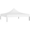 vidaXL Partytentdak 270 g/m&sup2; 2x2 m wit