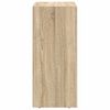 vidaXL Dressoir Sonoma Eiken 59 x 35 x 80.5 cm Bewerkt hout