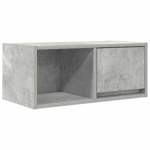 vidaXL TV-meubel 60x31x25,5 cm bewerkt hout betongrijs