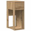 vidaXL Computertorenstandaard met lade 30x44x74 cm artisanaal eiken