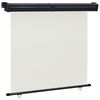 vidaXL Balkonscherm 175x250 cm cr&egrave;mekleurig