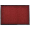 vidaXL Deurmat 120x180 cm PVC rood