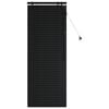 vidaXL Jaloezie Zwart 60 x 160 cm 35 mm Massief Paulowniahout
