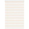 vidaXL Zebra rolgordijn 110x100 cm stofbreedte 105,9 cm marmerbeige