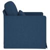 vidaXL Bank Blauw 78 x 78 x 80 cm Stof