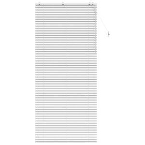 vidaXL Jaloezie Wit 115 x 250 cm 35 mm Massief Paulowniahout