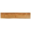 vidaXL Tafelblad met natuurlijke rand 160x30x2,5 cm massief mangohout