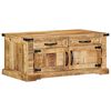 vidaXL Salontafel met lade Bruin 90 x 50 x 40 cm Massief Mango Hout