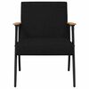 vidaXL Fauteuil Zwart 59 x 75 x 78 cm Stof